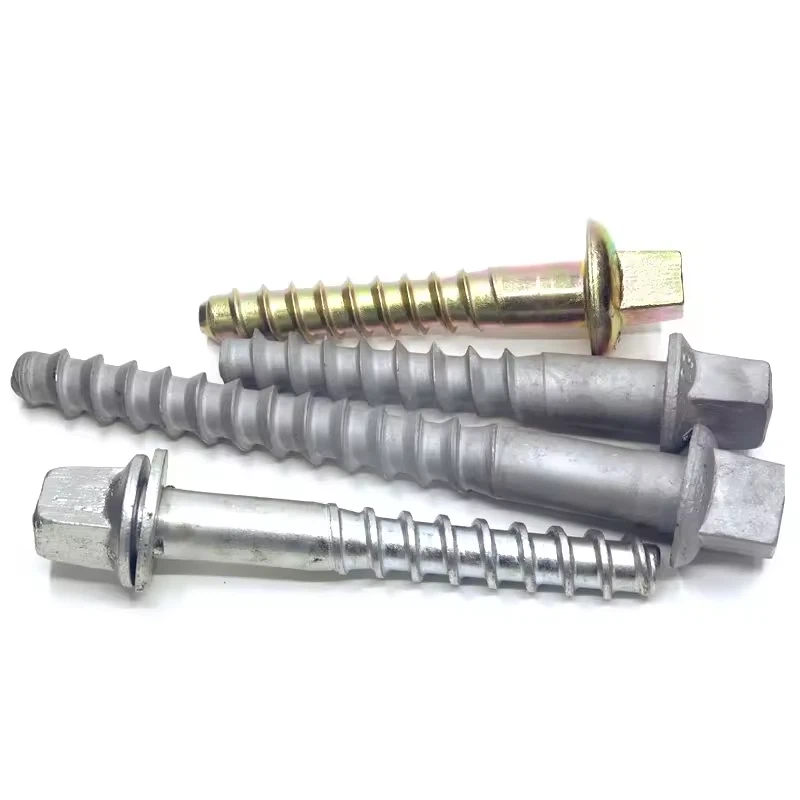 Carbon Steel Screw Spikes Fasteners