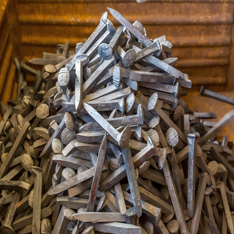 Dog Railroad Track Spikes With Plain Finished