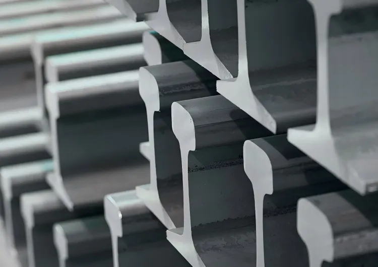 Bányászathoz és daruhoz 43 kg nehéz sín U71mn