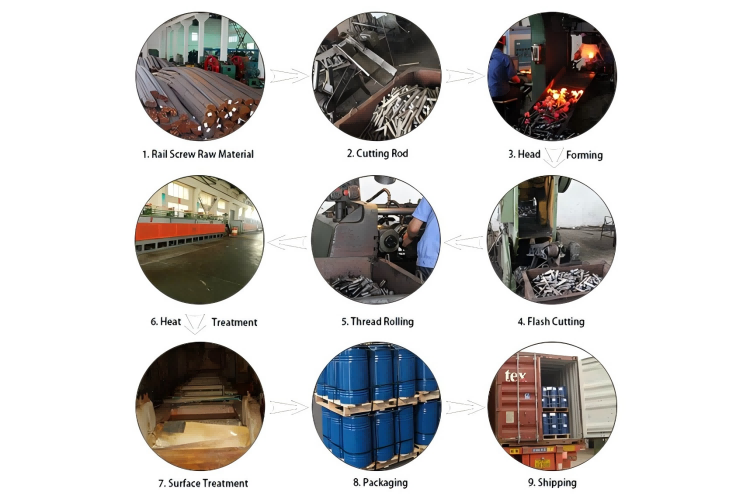 Railway Cut Track Spikes Railway Cut Track Spikes