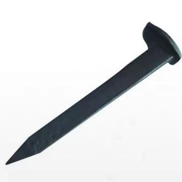 Vasúti körmök az alvó szénacél rögzítéséhez